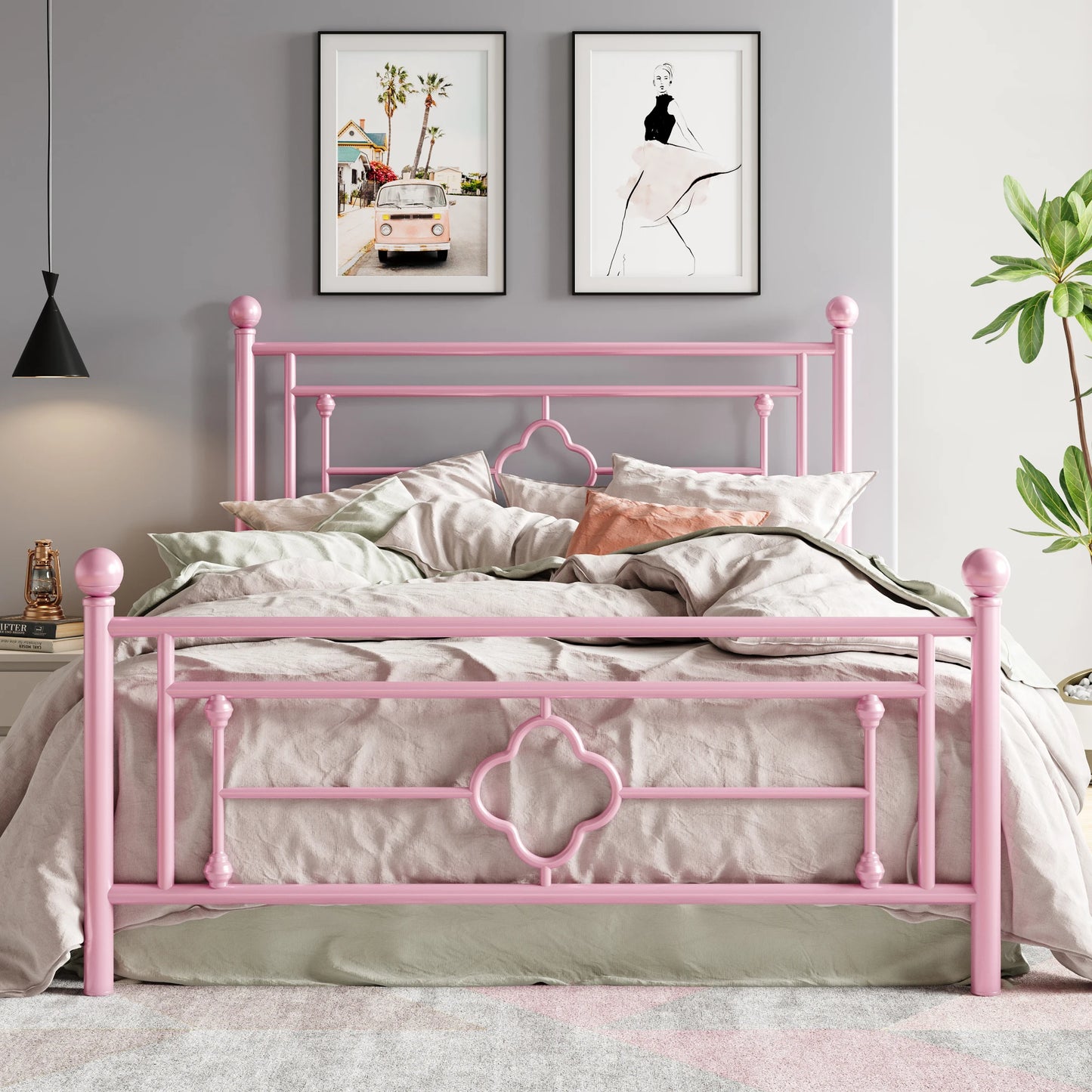 14 Inch Metal Platform Bed Frame