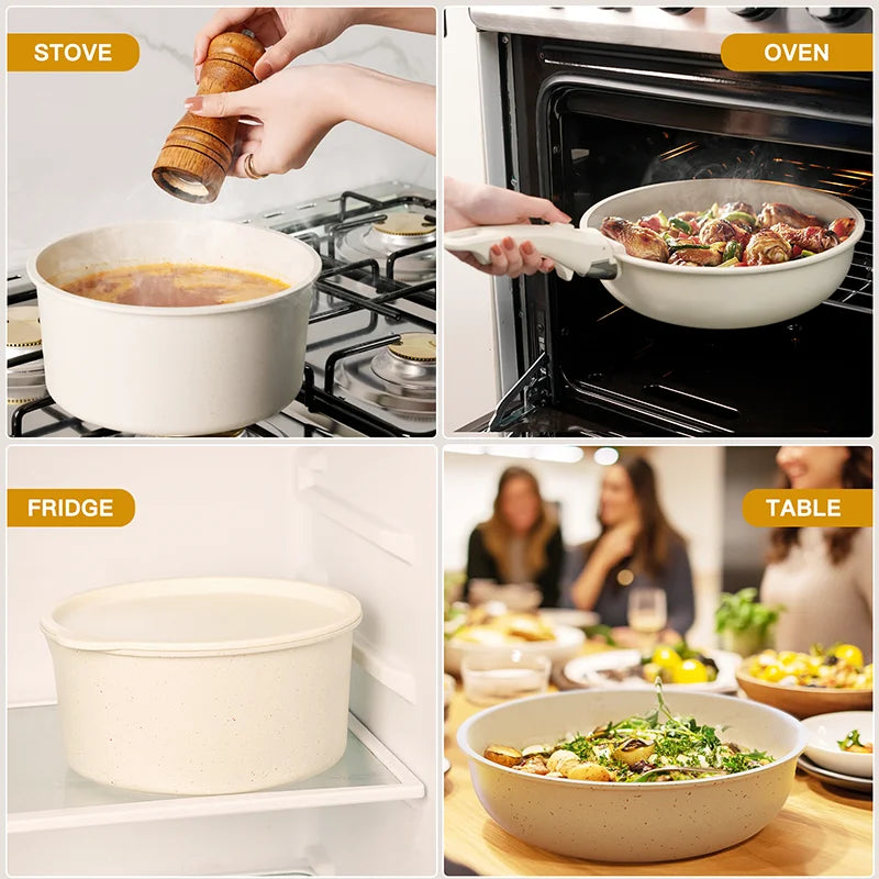 Pots And Pans Set Non-Stick