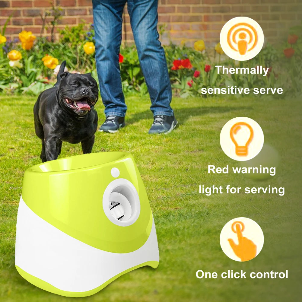 Automatic Tennis Ball Launcher Throwing Machine Catapult