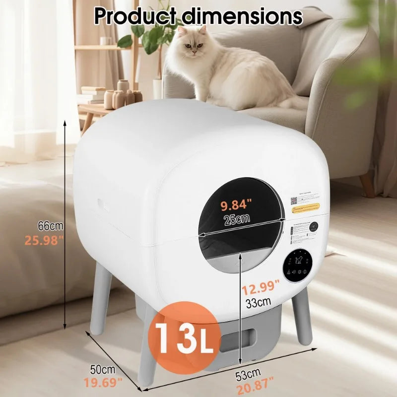 Large Automatic Self Cleaning Litter Box