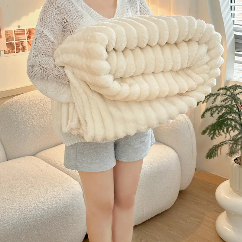 Soft Large Blanket, Plush, Fluffy