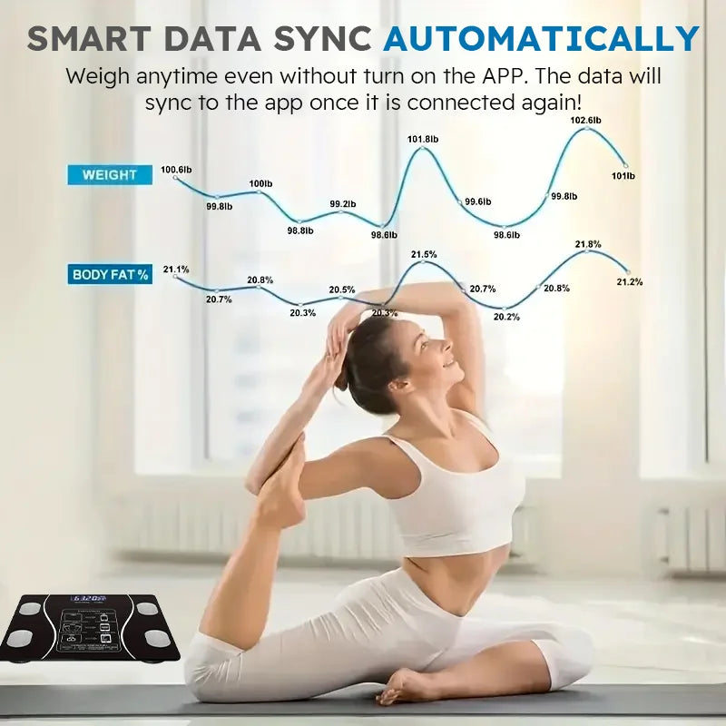 LED Digital Bathroom Weight Scale