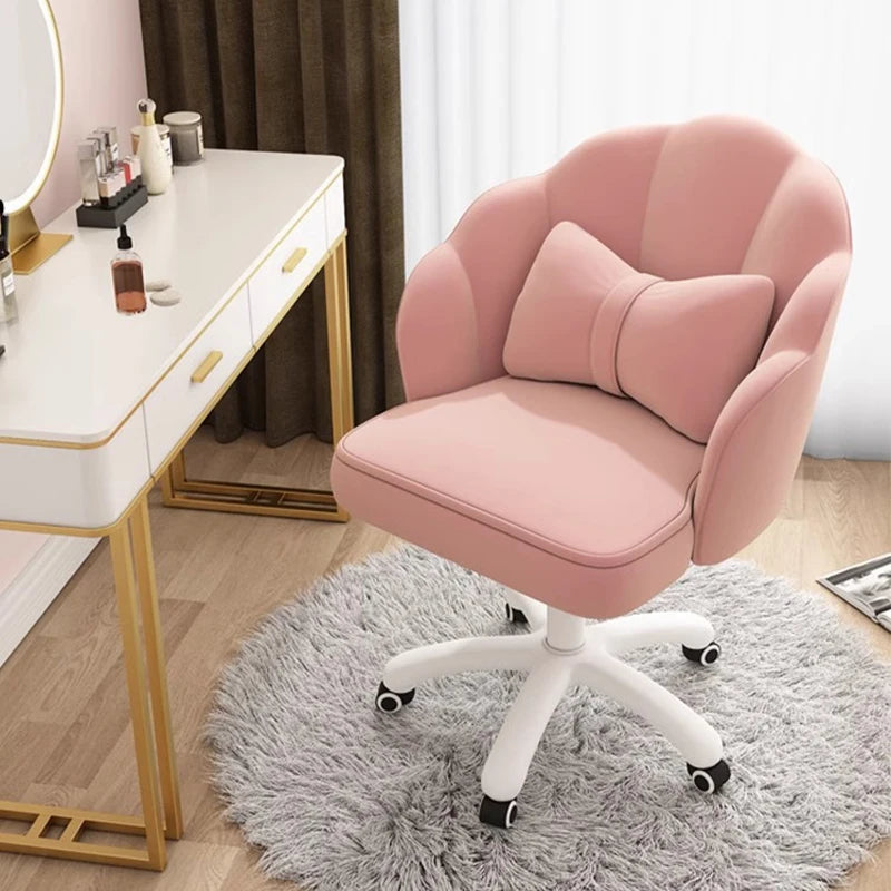 Home Office Butterfly Chair With Bow Cushion