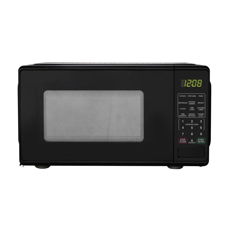 700W Compact Countertop Microwave Oven