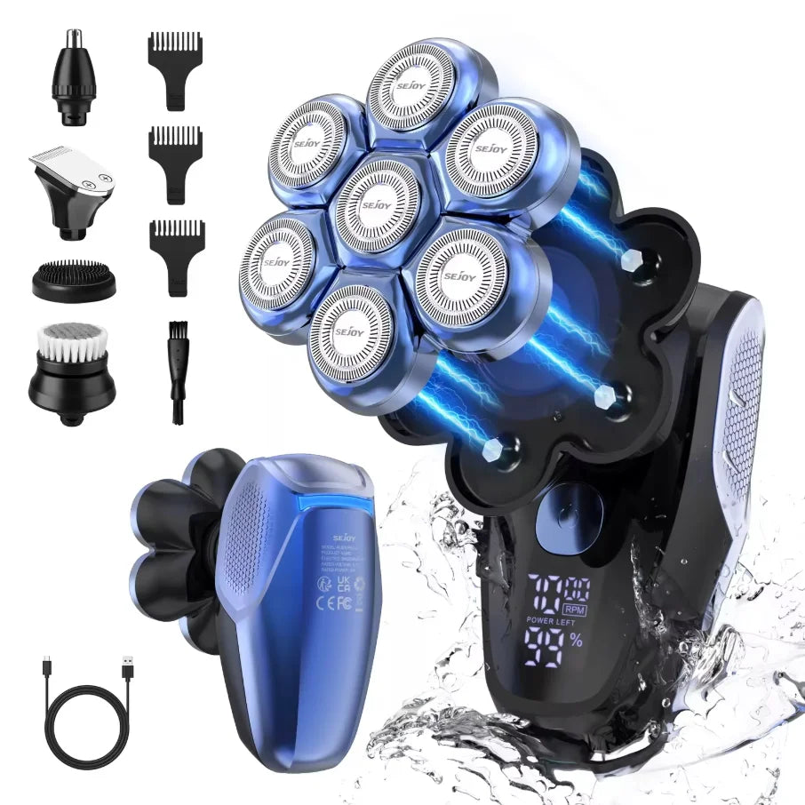 Multifunctional Electric Shavers Kits for Men