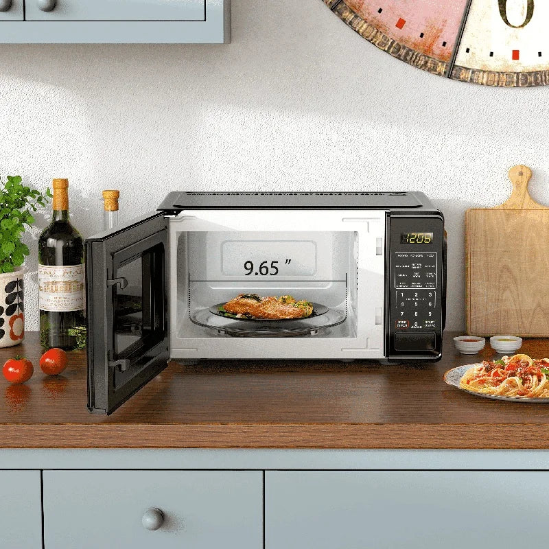 700W Compact Countertop Microwave Oven