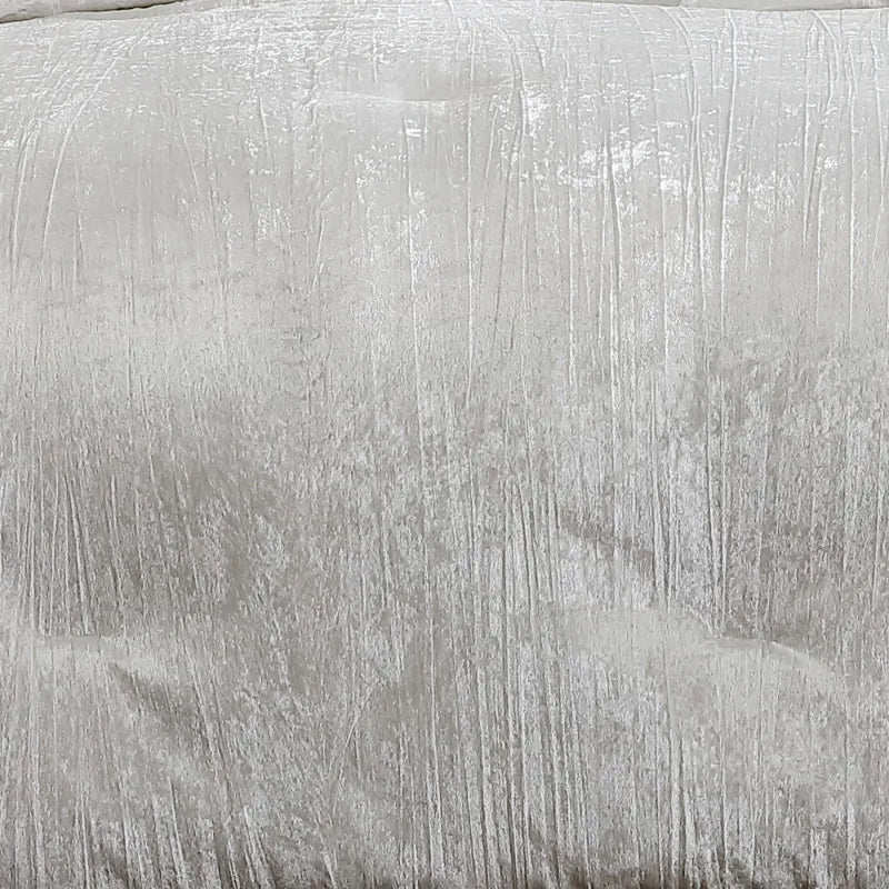 Turin 7 Piece Comforter Set White King