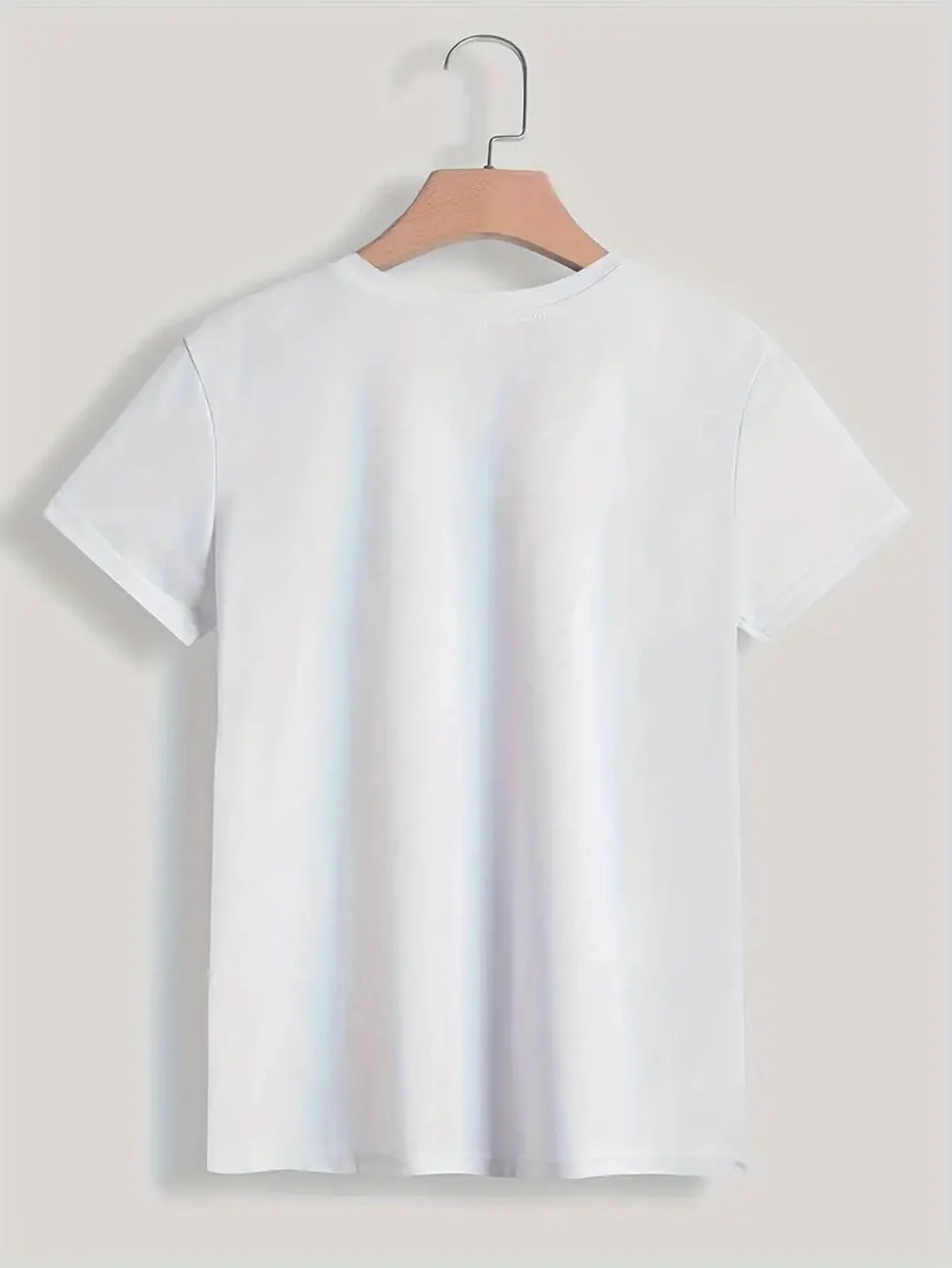 Plus Size Round Neck Halloween T-Shirt Women