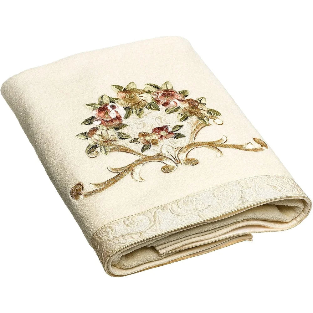 100 Cotton Plush Bath Towel
