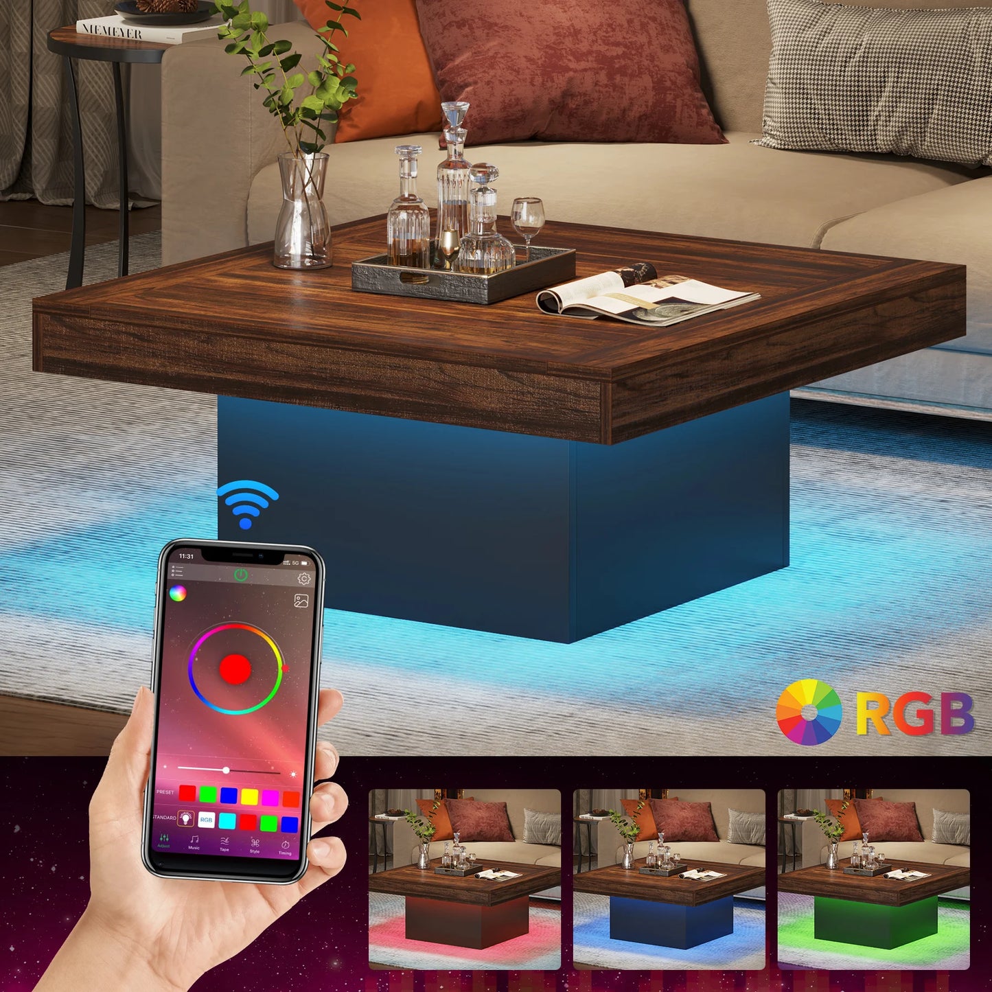Coffee Table Square
