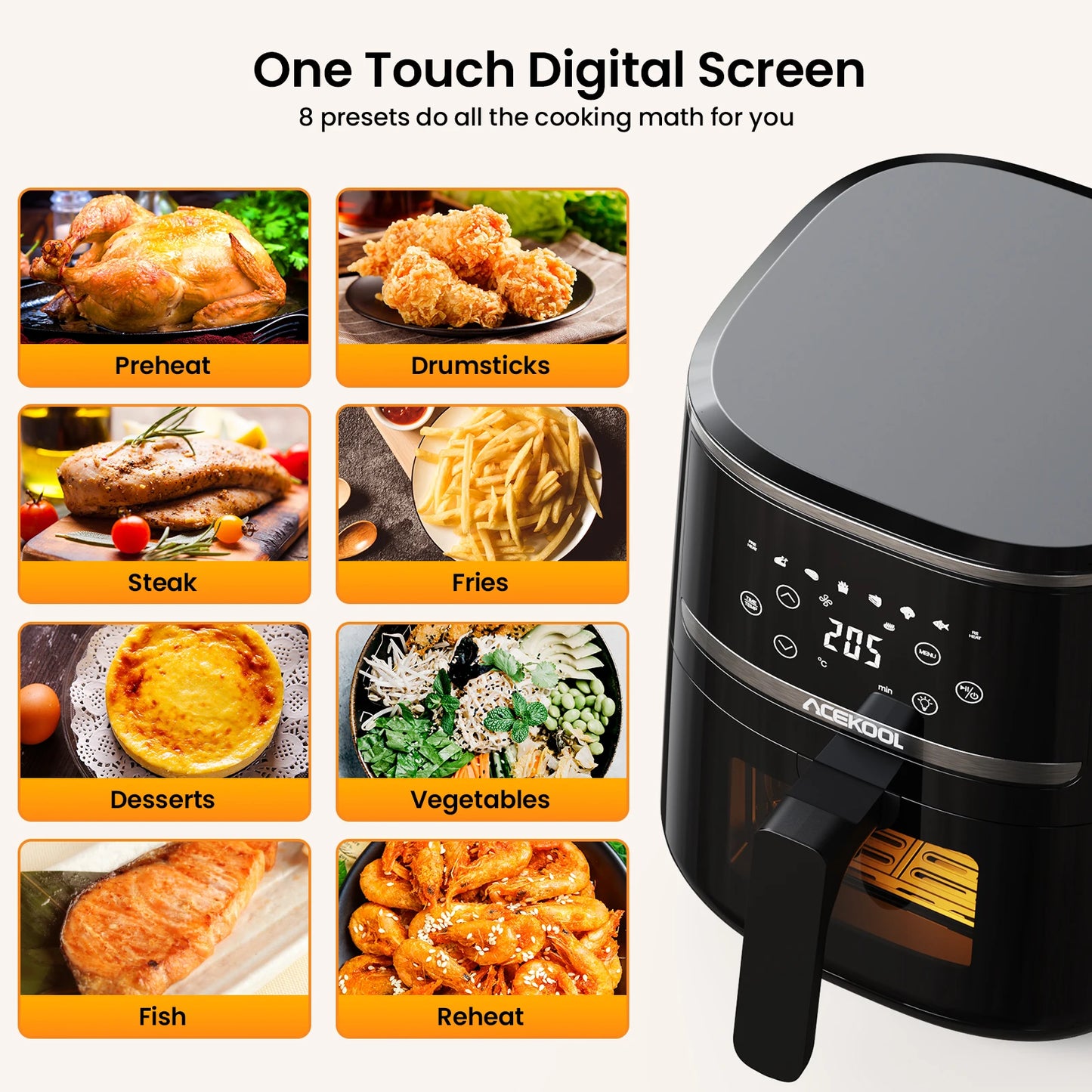 Air Fryer Toaster Oven Combo