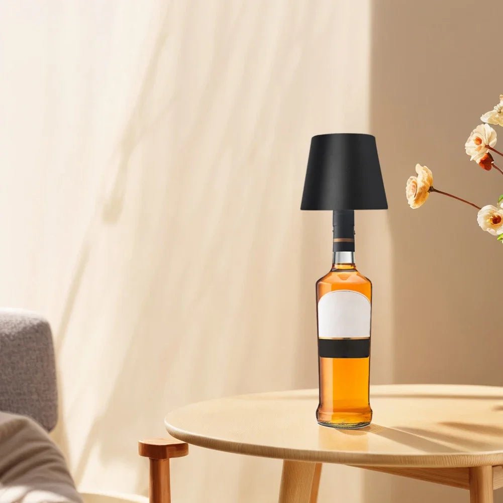 LED Wireless Wine Bottle Lamp Rechargeable