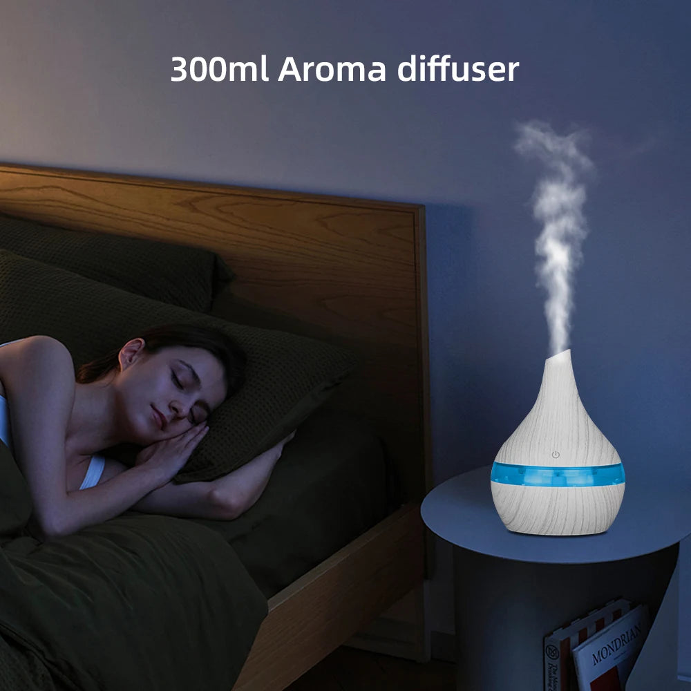 300ml USB Essential Oil Diffusers