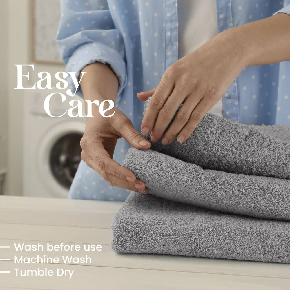 Ultra Absorbent 6-Piece Cotton Towel Set