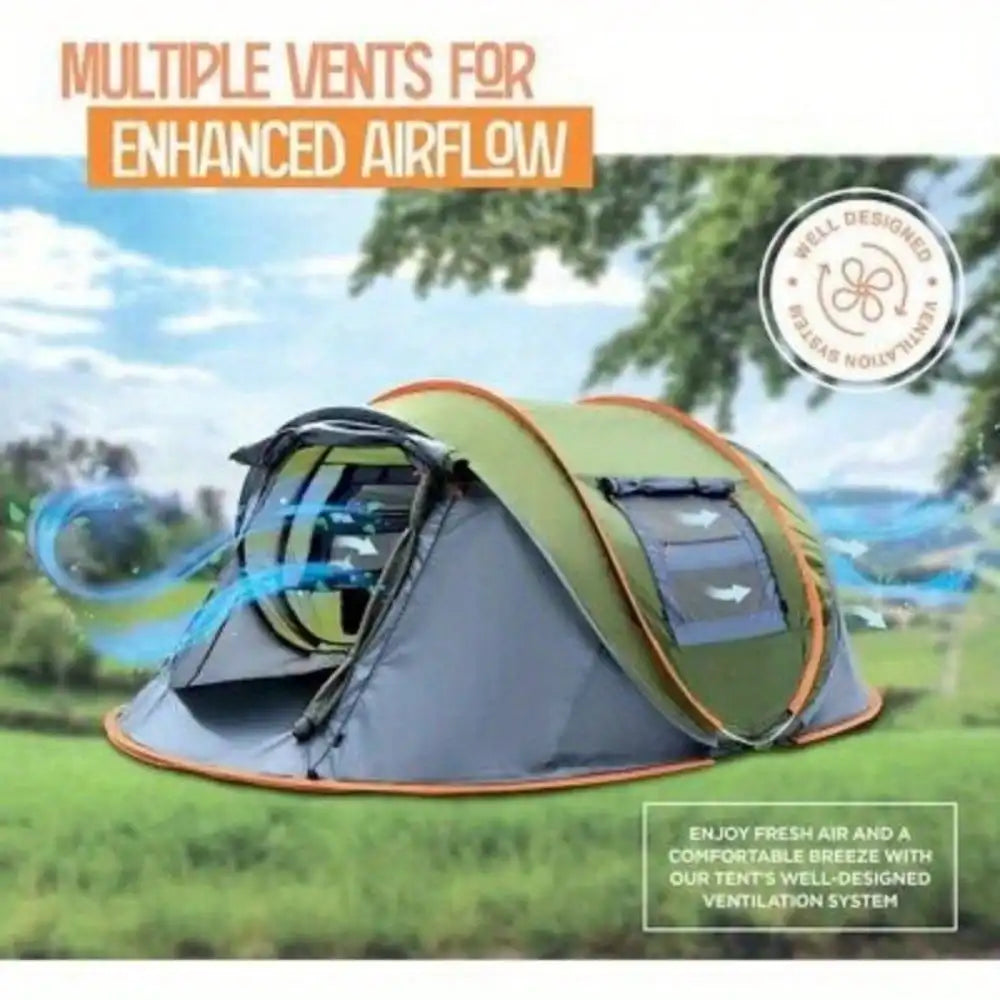 4-Person Easy Pop Up Tent