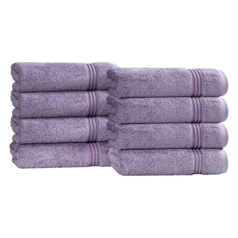 8-Piece Egyptian Cotton Hand Towel Set