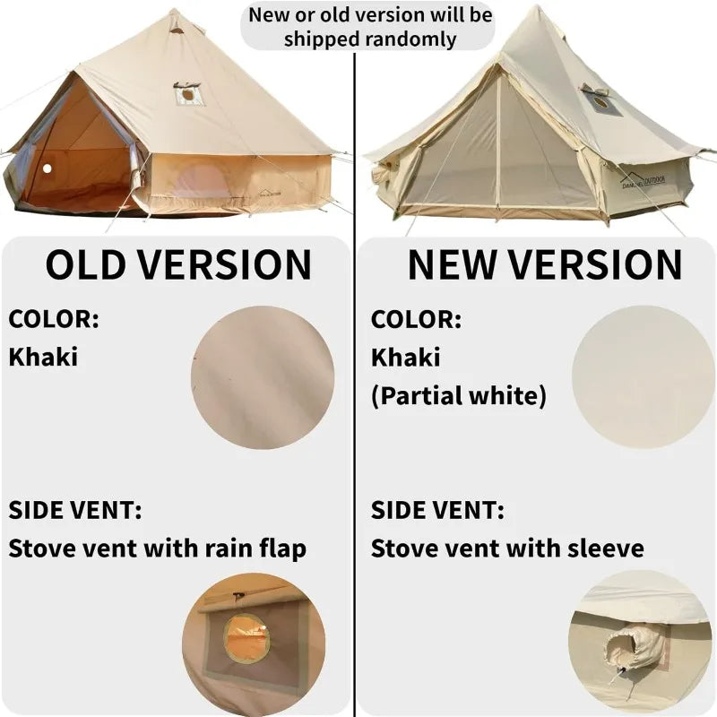 4 Season Canvas Bell Tent