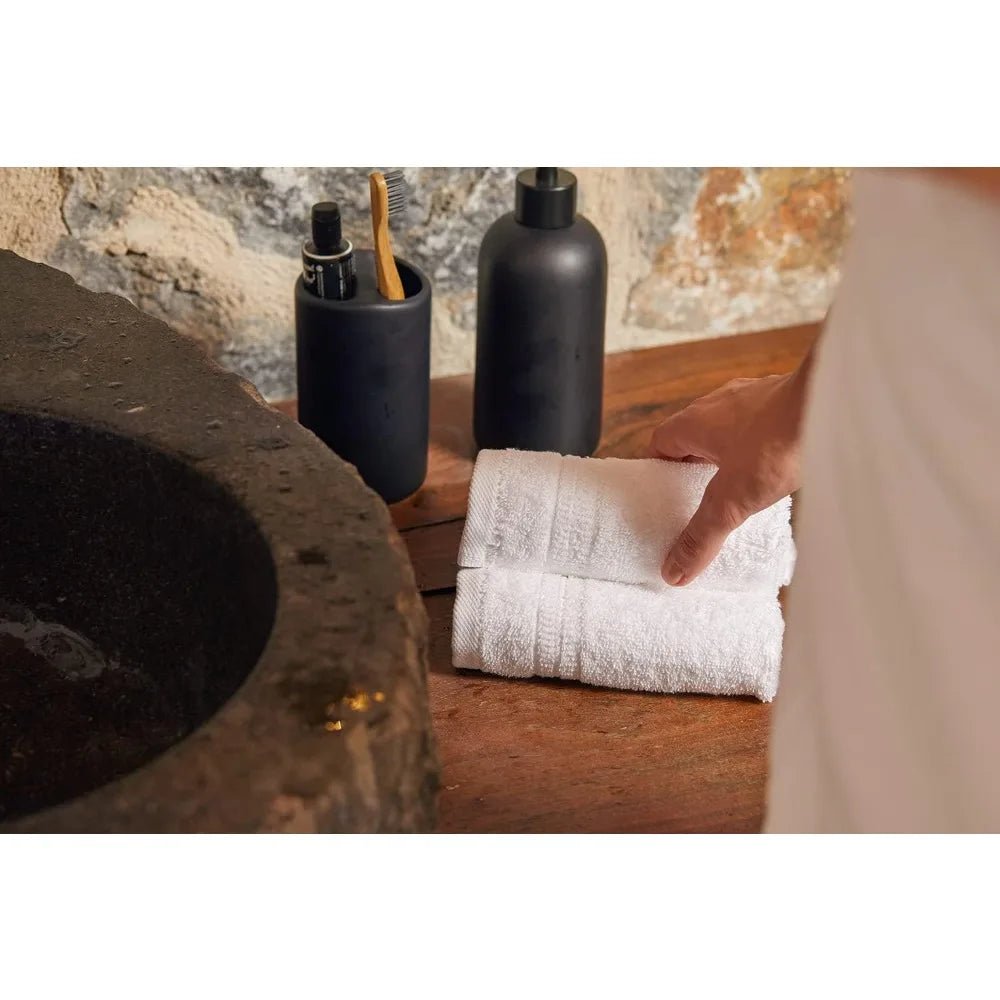4-piece luxury bath towel set
