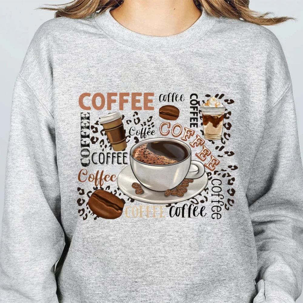 Coffee Graphic Sweatshirt