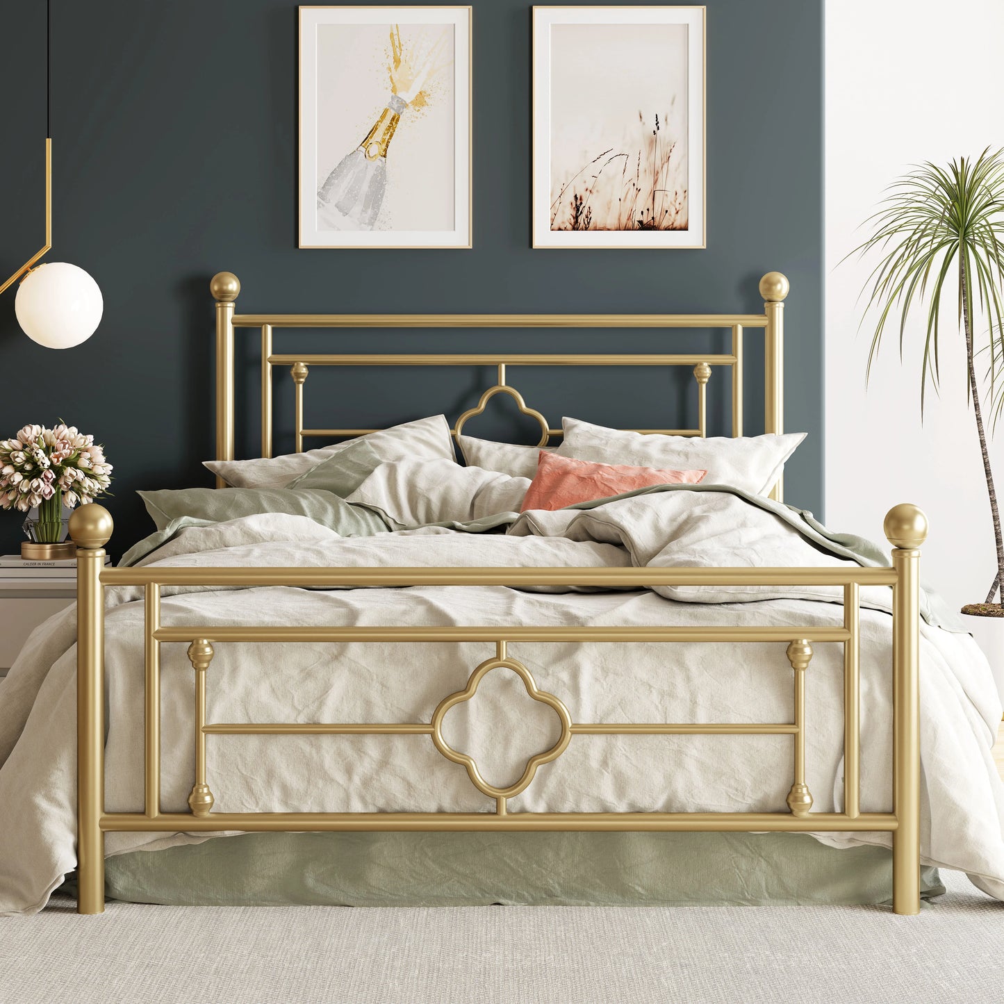 14 Inch Metal Platform Bed Frame