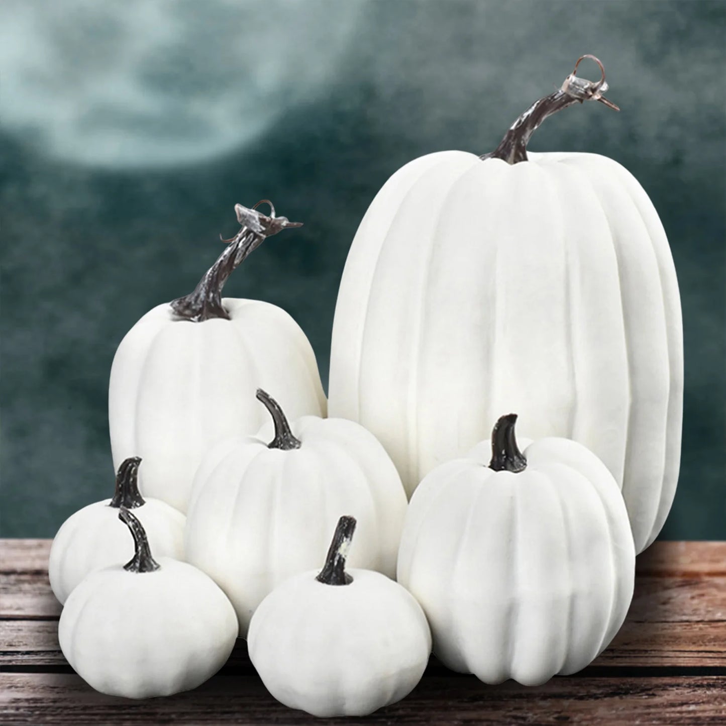 Fake Foam Pumpkins for Halloween Decorations