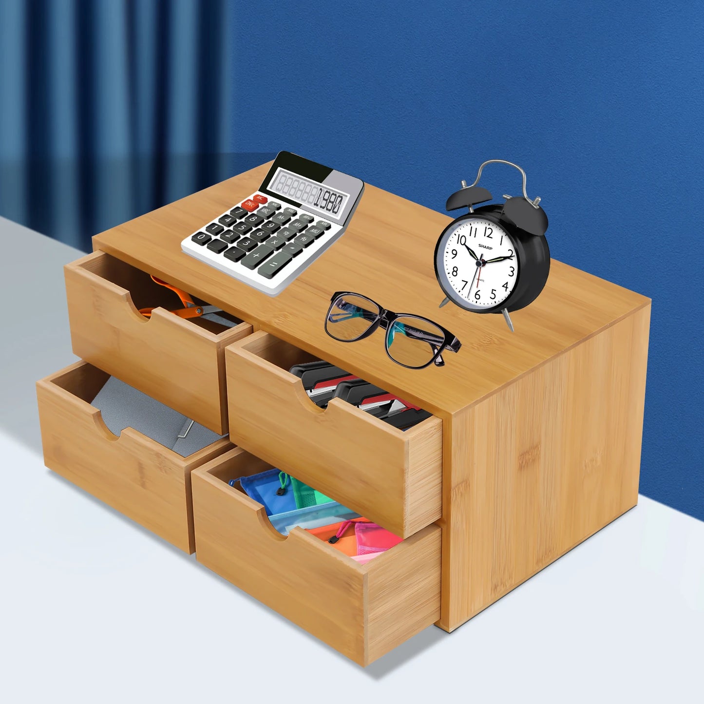 Desk Drawer Tabletop Storage Organization Box