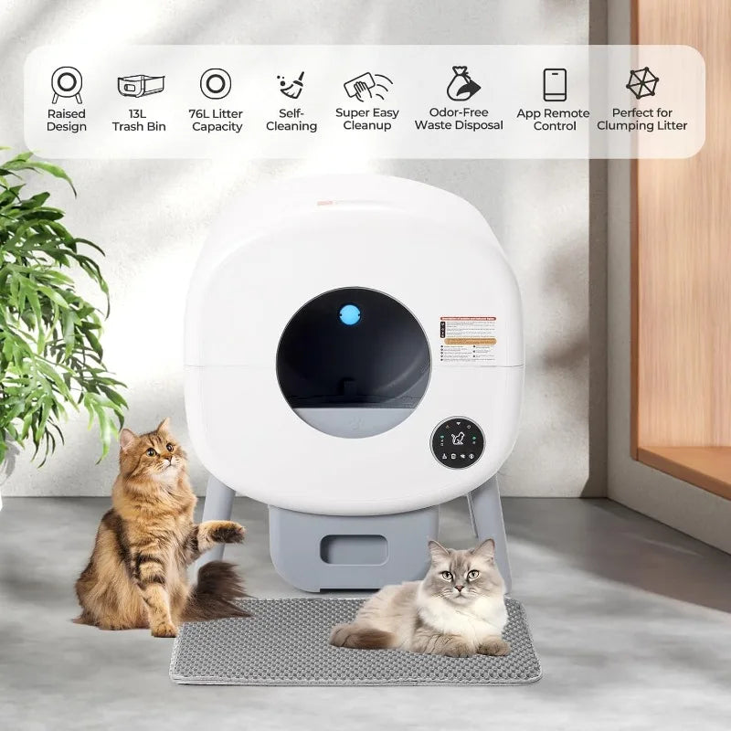 Large Automatic Self Cleaning Litter Box