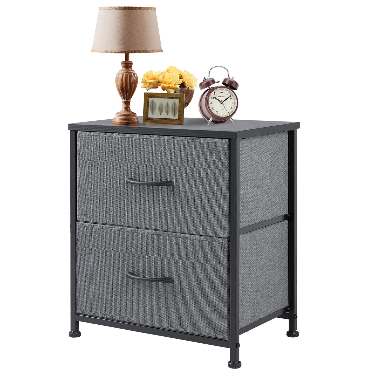 Nightstand Bedside Table Storage