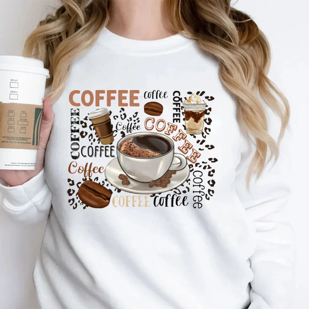 Coffee Graphic Sweatshirt