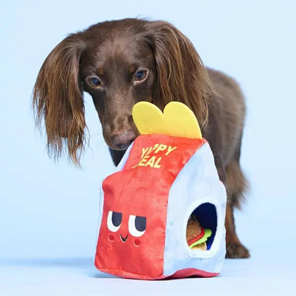 Yappy Meal Surprise Dog Food Shaped Toy