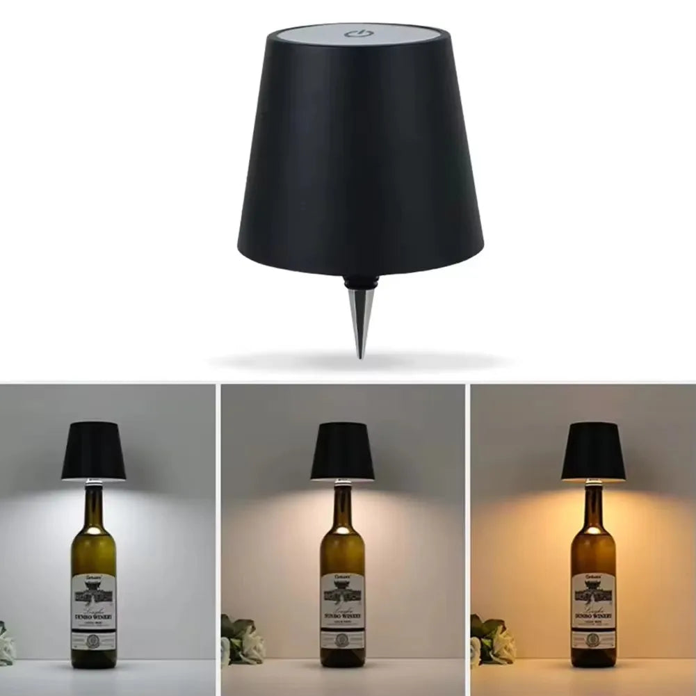LED Wireless Wine Bottle Lamp Rechargeable