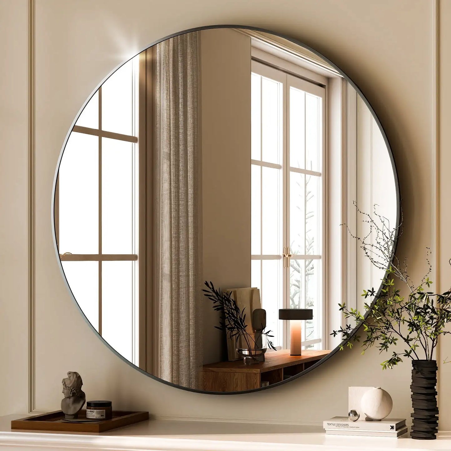 Round Bathroom Mirror