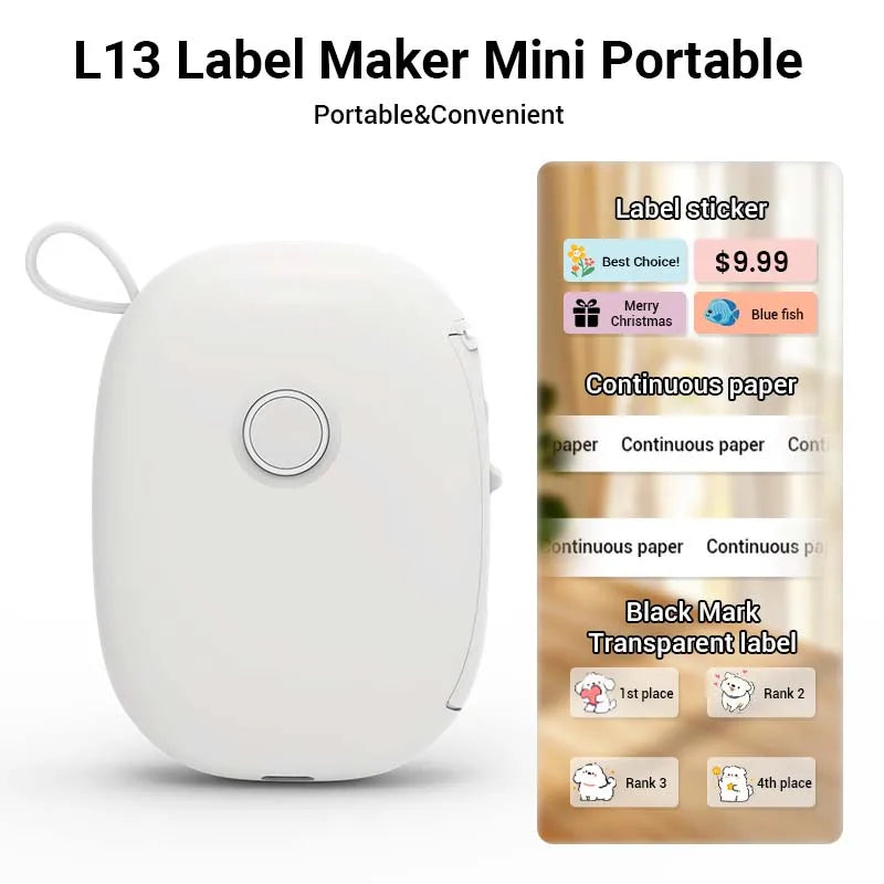 Mini Portable Thermal Printer