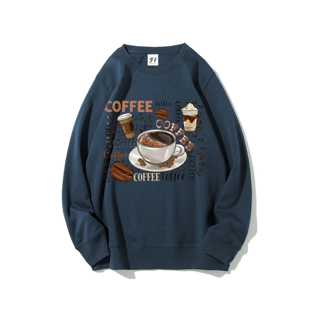 Coffee Graphic Sweatshirt