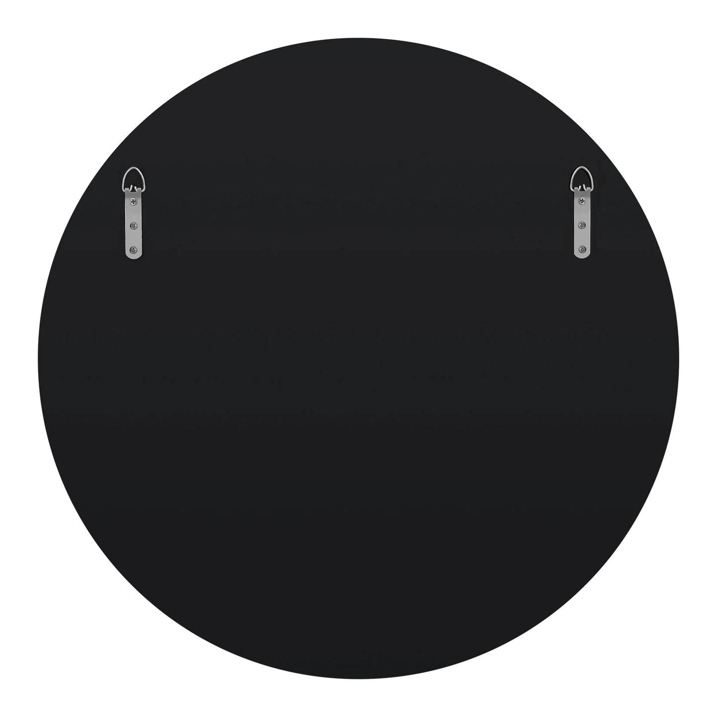 Round Sunburst Wall Mirror Beveled Edge