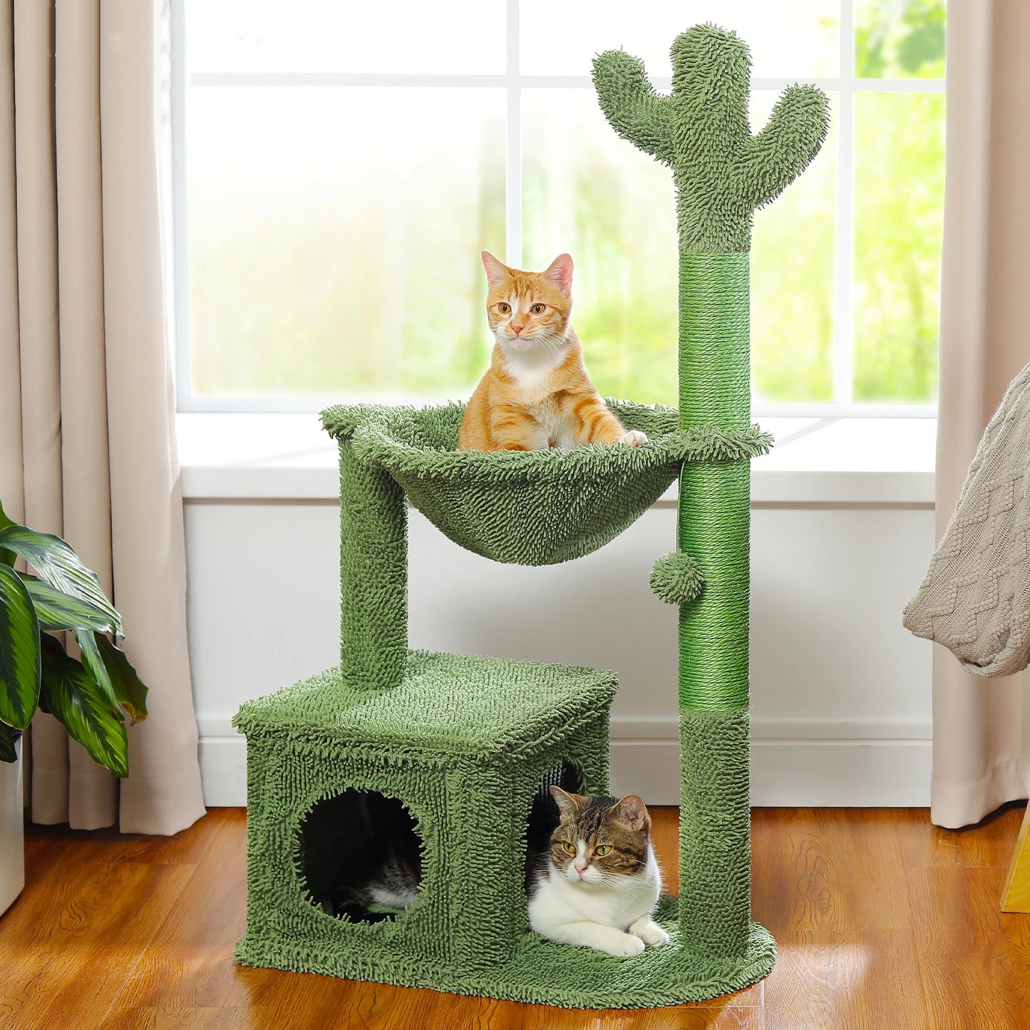 Cactus Cat Tree with Condo