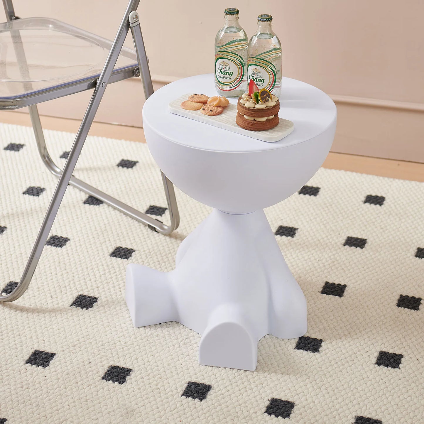 Small flat head coffee table
