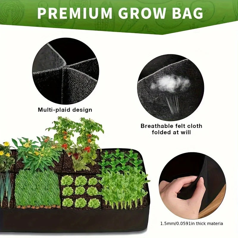 Garden Bed 3x6FT Breathable Planter