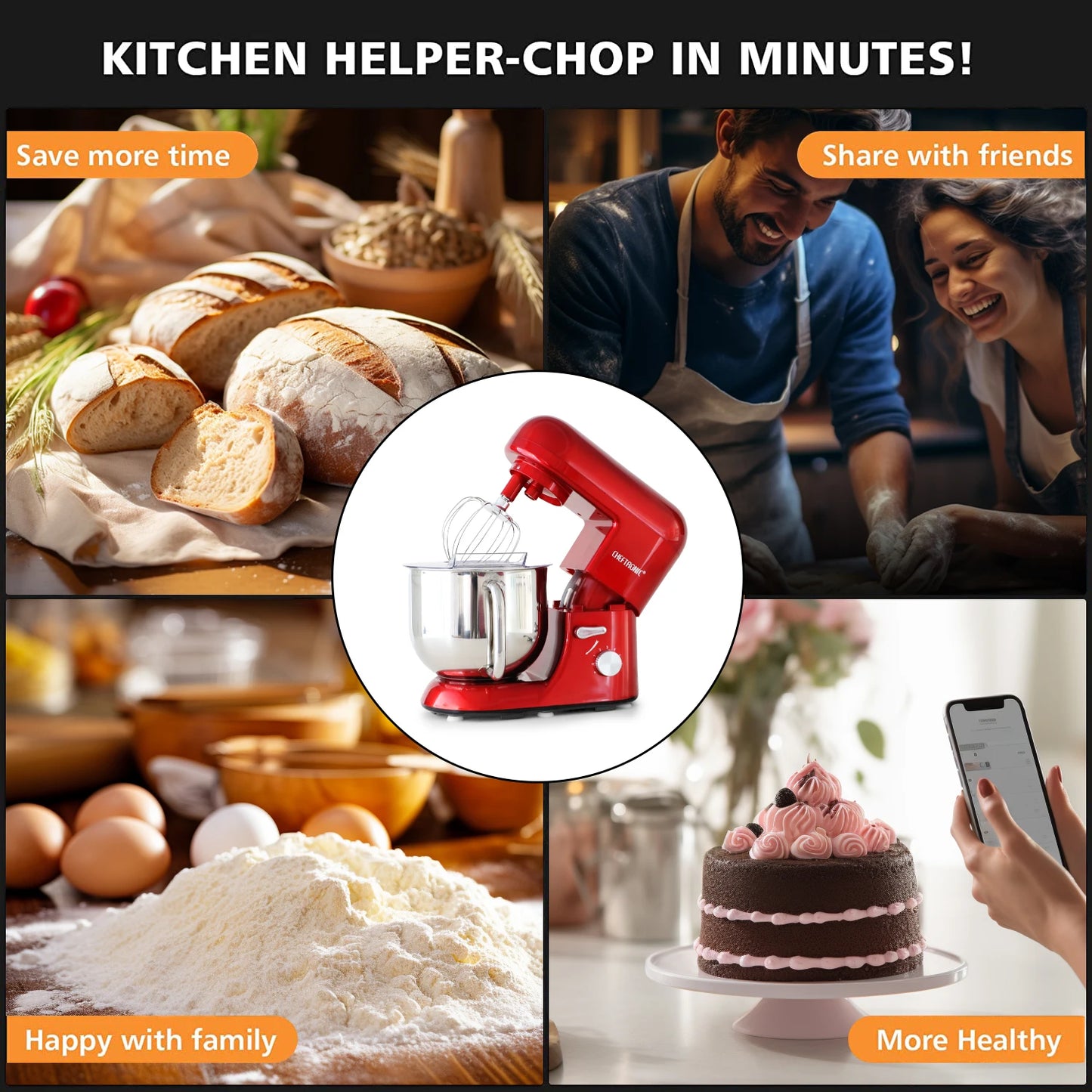 CHEFTRONIC Stand Mixer