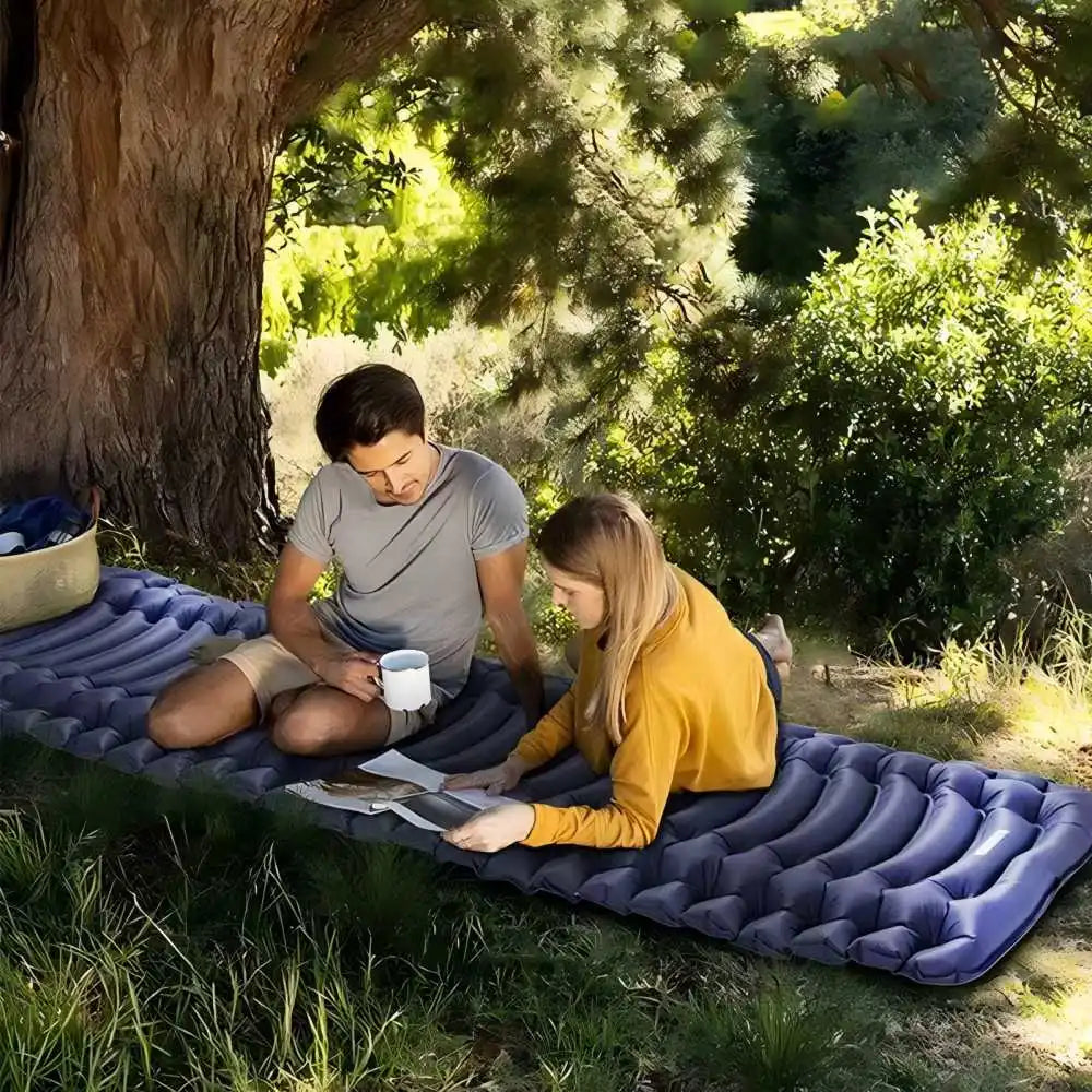 Outdoor Camping Super Thick Inflatable Sleeping Mat