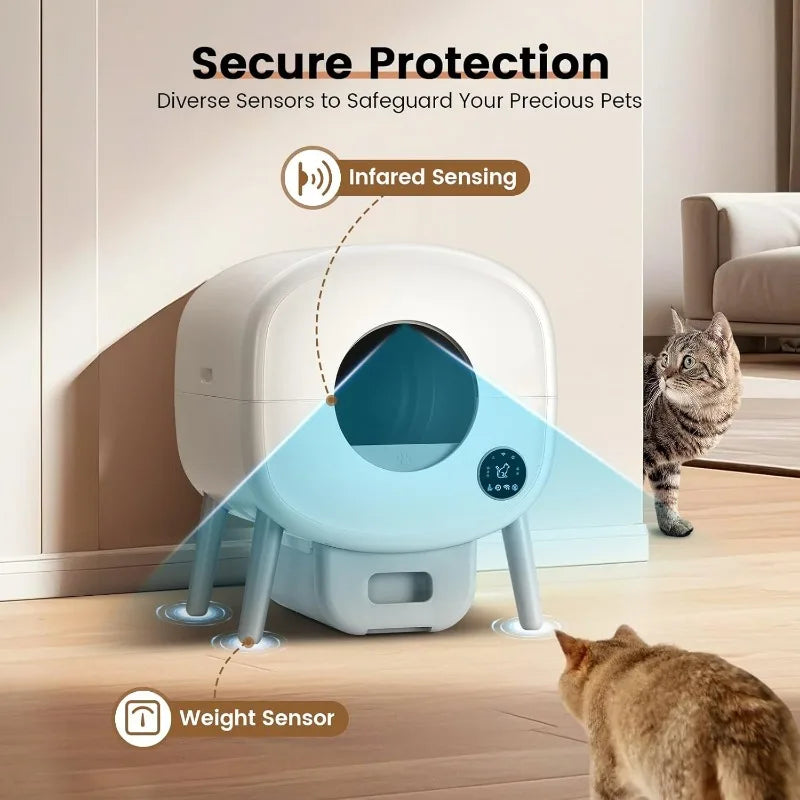 Large Automatic Self Cleaning Litter Box