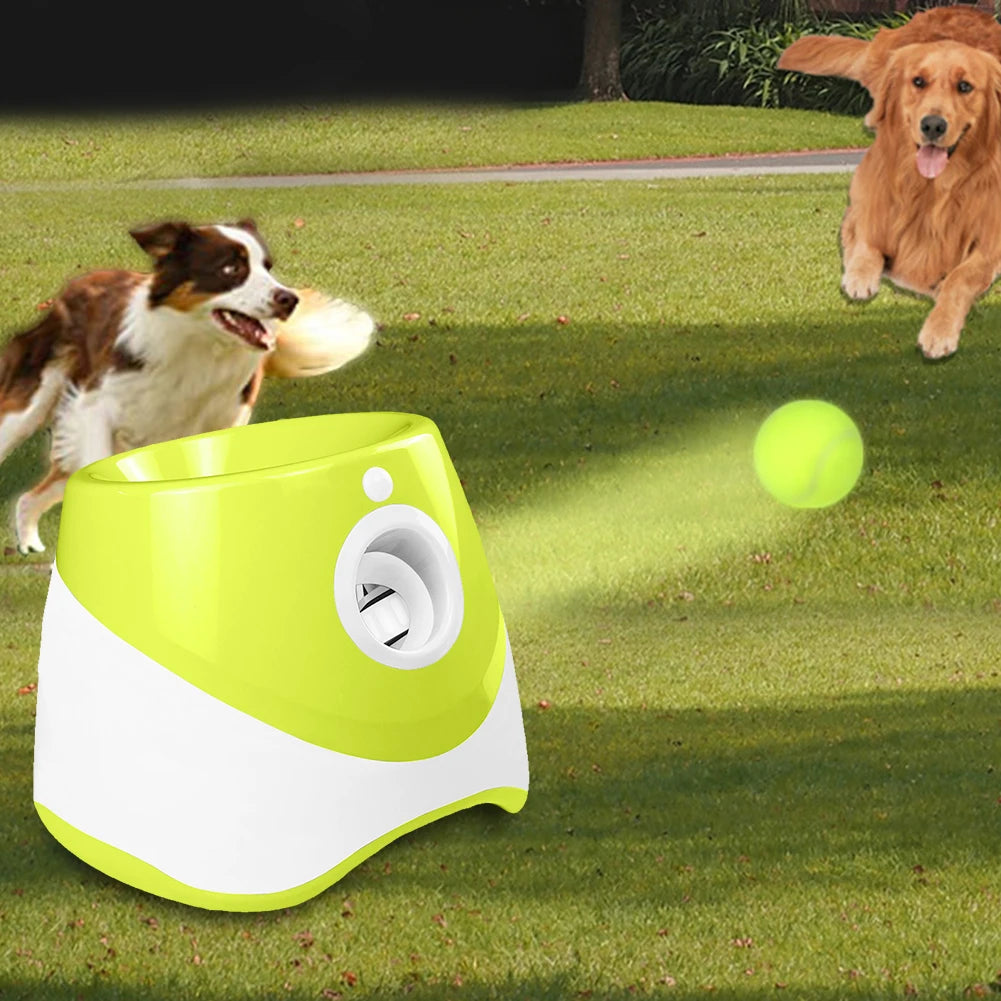 Automatic Tennis Ball Launcher Throwing Machine Catapult