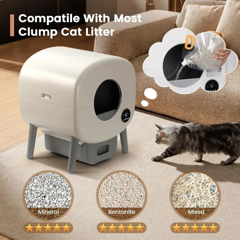 Large Automatic Self Cleaning Litter Box
