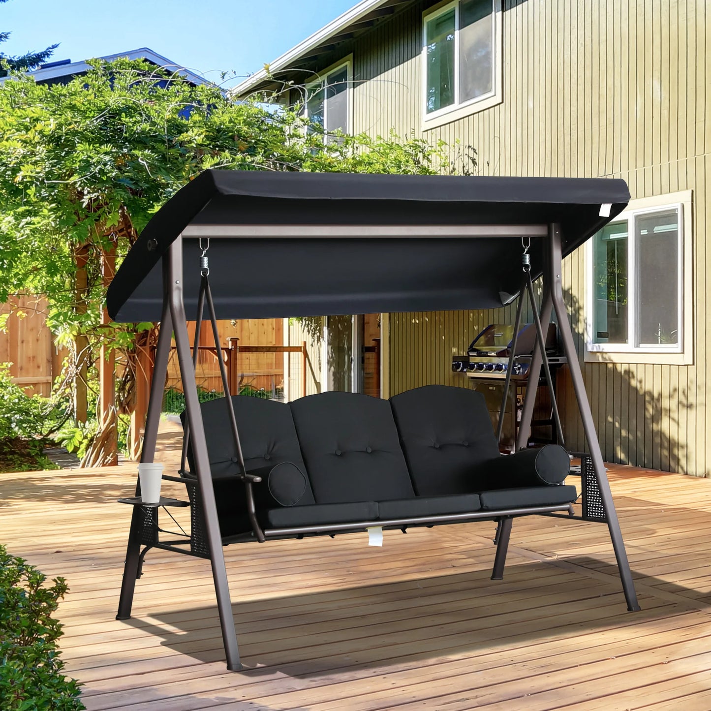 3-Person Outdoor Canopy Patio