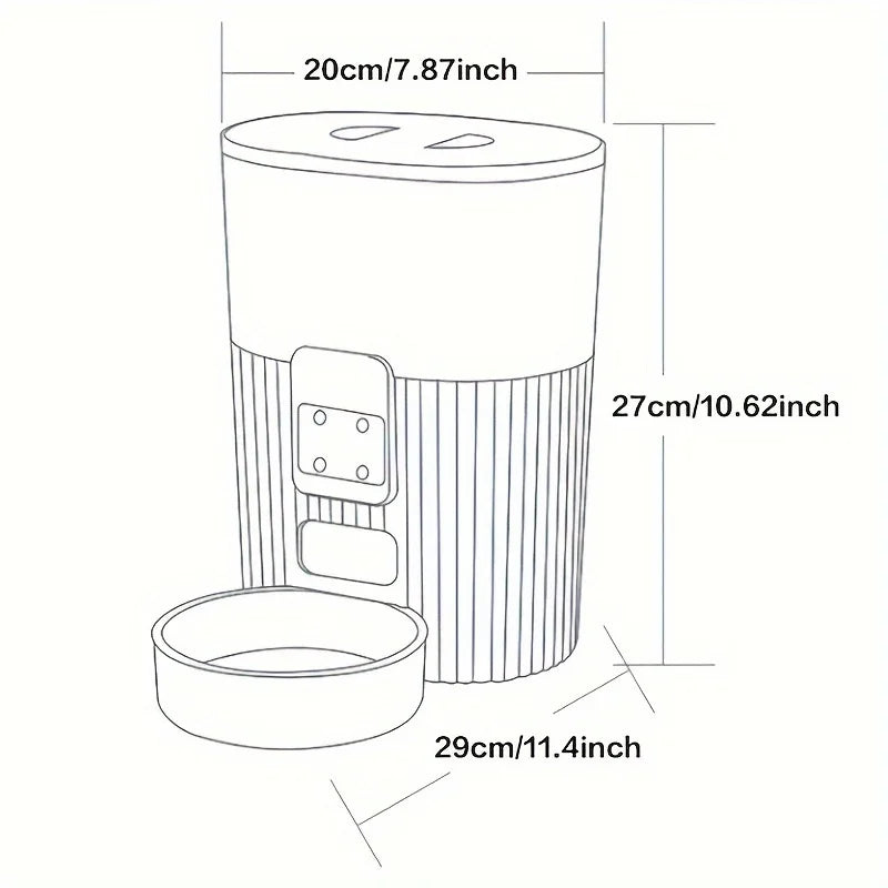Cat Or Dog Automatic Fixed Feeding Machine