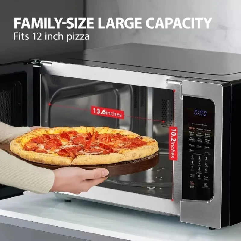 4-in-1 Countertop Microwave , Convection, Air Fryer Combo