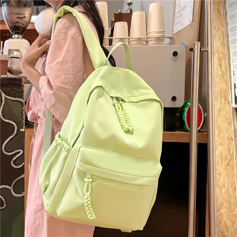 Women Stadium Handbag Nylon Ladies Students Backpack