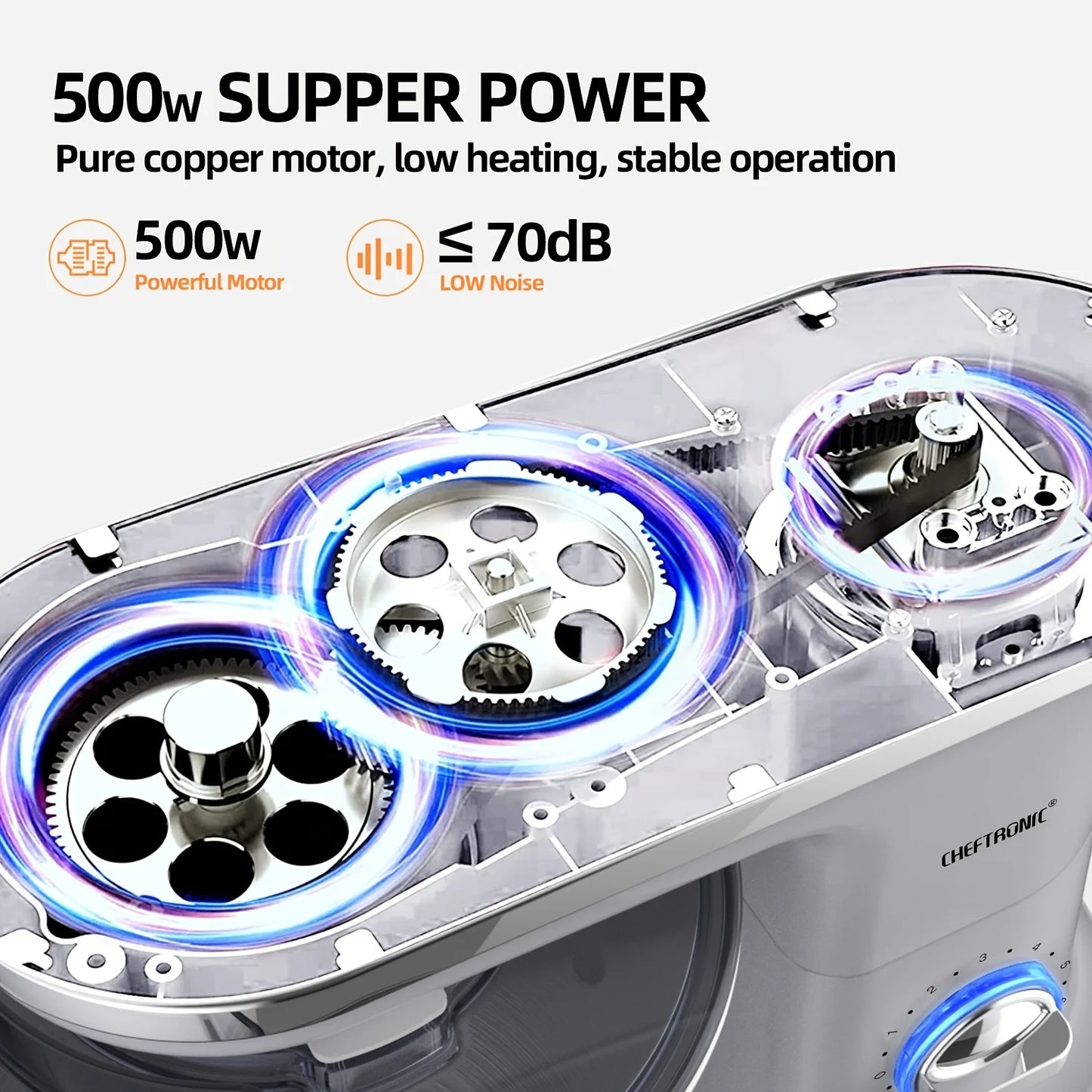 1pc CHEFTRONIC Stand Mixer