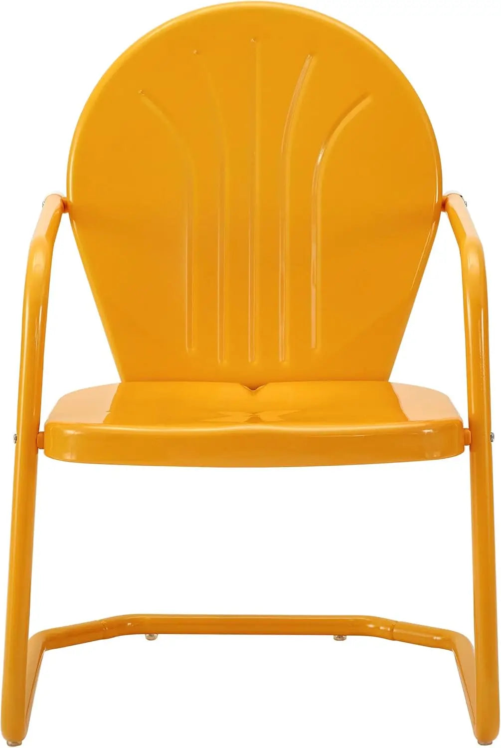 Retro Metal Patio Chairs for Porch, Deck, Balcony