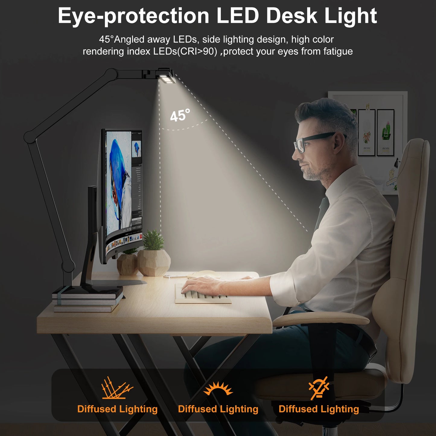 Desk Lamp With Clamp